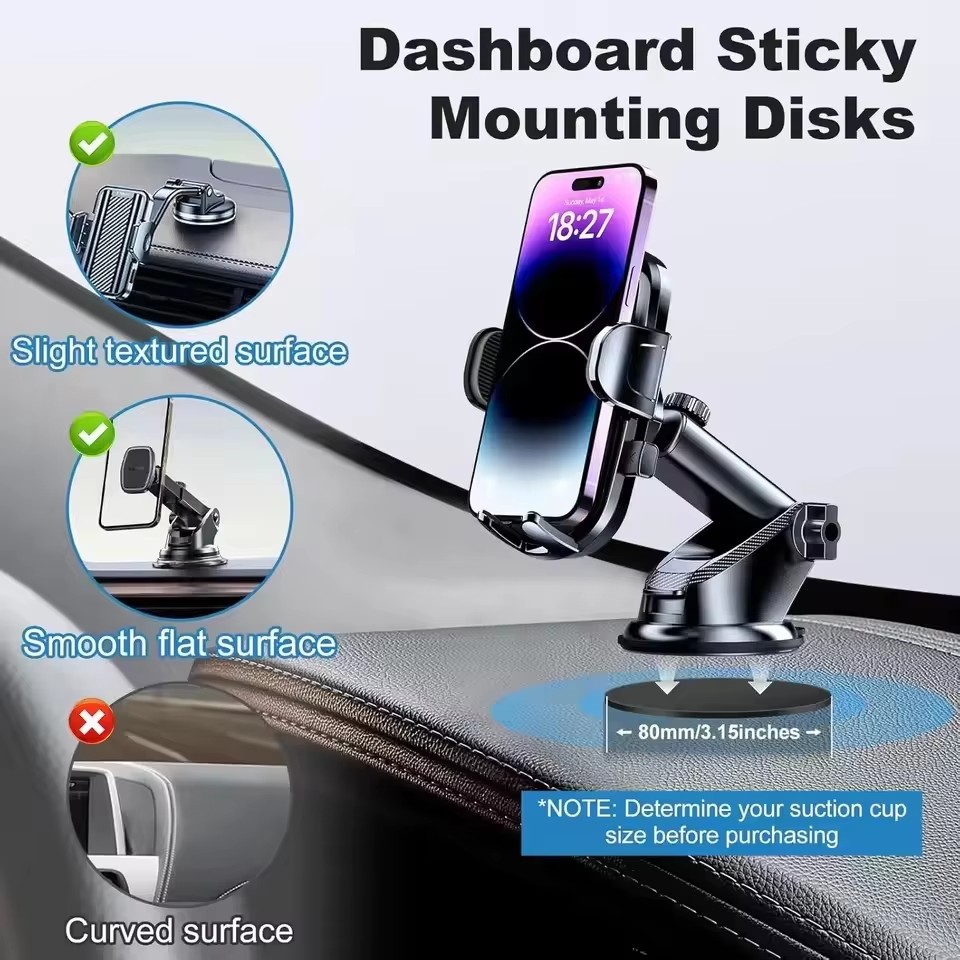 1/10pcs Car Phone Holder Stick - огляд і ціна Phone Stands