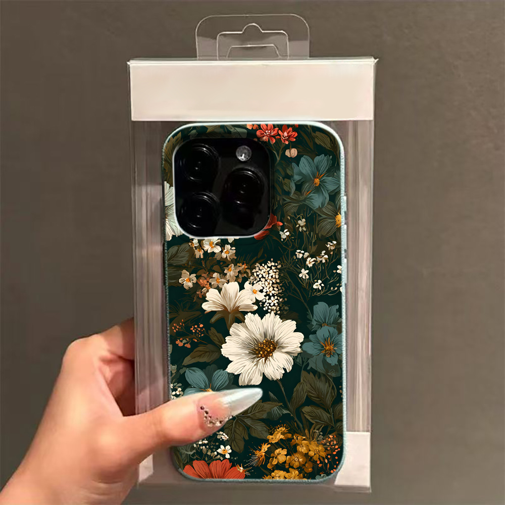 Vintage Floral Dark Pattern Vi - огляд і ціна Vintage Floral Pattern Soft Case