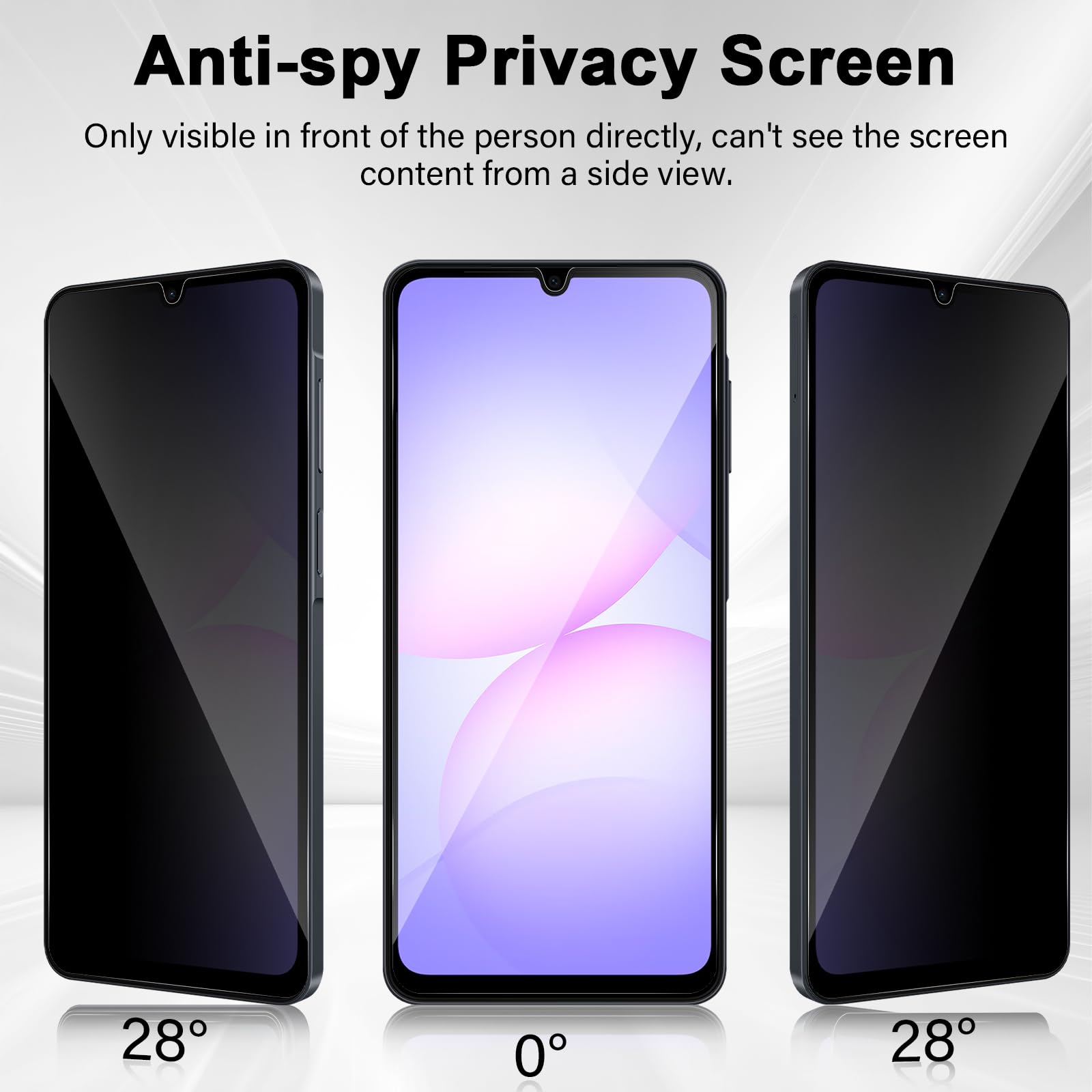 Anti Spy Screen Protector For  - огляд і ціна Anti Spy Privacy Glass Case