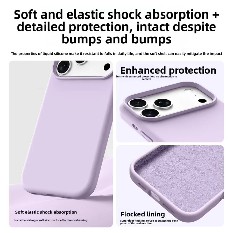 Liquid Silicone Magnetic for M - огляд і ціна Liquid Silicone Magnetic Phone Case